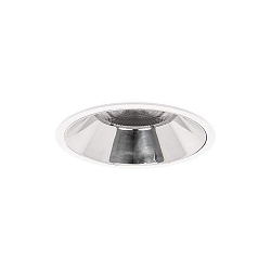 Plafonnier encastré APOLLO MAXI rond, direct IP20, argent gradable
