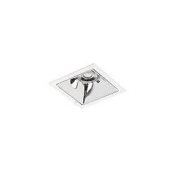 Plafonnier encastré APOLLO MINI carré, direct IP20, blanche gradable