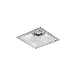 Plafonnier encastré APOLLO MIDI carré, direct IP20, argent gradable