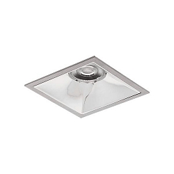 Lumière encastrée APOLLO MIDI carré, commutable LED IP20, argent  14W 1919lm 4000K CRI 90-100