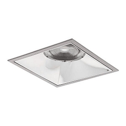 Lumière encastrée APOLLO MAXI carré, commutable LED IP20, argent gradable 20W 2620lm 3500K CRI 90-100