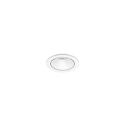 Plafonnier encastré DIOS MICRO rond, direct IP20, blanche 