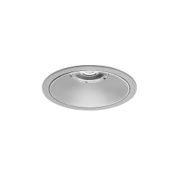 Plafonnier encastré DIOS MIDI rond, direct IP20, argent gradable