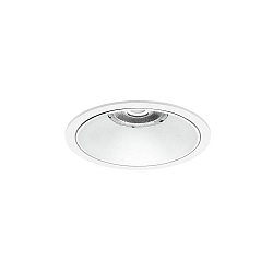 Plafonnier encastré DIOS MIDI rond, direct IP20, blanche gradable