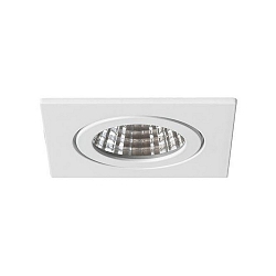Downlight BB16 angulaire, contr�lable par DALI IP54, blanche gradable