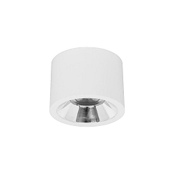 Downlight APOLLO MAXI lisse, rond, contr�lable par DALI IP20, couvert de poudre, blanche gradable