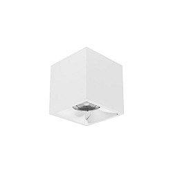 Downlight APOLLO MAXI angulaire, lisse, contr�lable par DALI IP20, couvert de poudre, blanche gradable