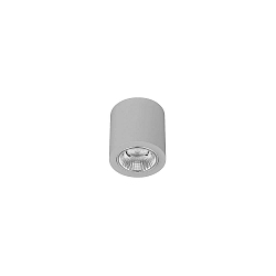 Downlight APOLLO MINI rond, contr�lable par DALI, � facettes IP20, couvert de poudre, argent gradable