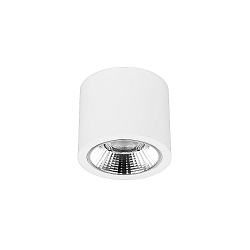 Downlight APOLLO MAXI rond, contr�lable par DALI, � facettes IP20, couvert de poudre, blanche gradable