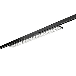 3-phase spot BALI MAXI AS 75�/76� DALI-2 - 88CM rotatable, DALI controllable, with lens optics IP20, black matt dimmable
