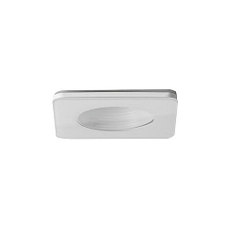 Downlight COVER-UP rigide, carré, dégager, blanche