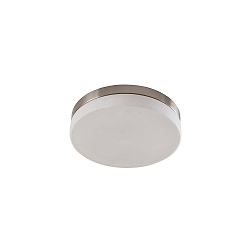 wall and ceiling luminaire IDA Ø 30CM 3 flames E27 IP44, nickel matt dimmable