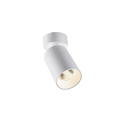 Luminaire de plafond TAGES � 6CM � 1 flamme, petit, rond GU10 IP20, blanc mat gradable