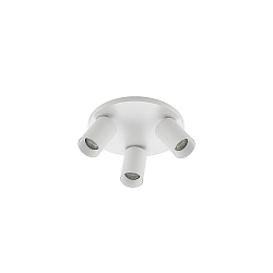 Luminaire de plafond TAGES 3 flammes, rond GU10 IP20