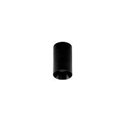 Downlight TOMEK � 1 flamme, cylindrique, version pour montage en surface GU10 IP20, noir mat gradable