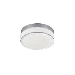 wall and ceiling luminaire EREVAN Ø 23CM 2 flames E27 IP44, chrome, glossy dimmable