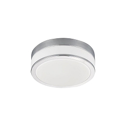 wall and ceiling luminaire EREVAN Ø 28CM 2 flames E27 IP44, nickel matt dimmable