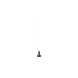 Lampe à piquet de terre VITI rayonnement latéral, médium, commutable IP65, couvert de poudre, gris graphite 