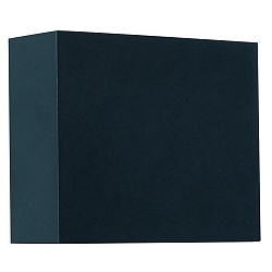 Outdoor LED wall luminaire, IP54, 230V AC, Up/Down variabel, 18x15cm, 6W 3000K 150lm . 100°, structured graphite