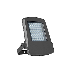 floodlight MATRIX swivelling IP66, titanium, transparent 