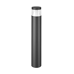 Borne d'éclairage MEDUSA angulaire, commutable LED IP54, graphite 
