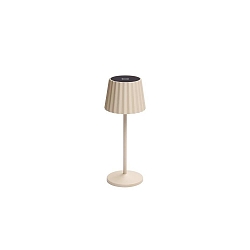 Lampe de table à accu REIRO IP54, gradable
