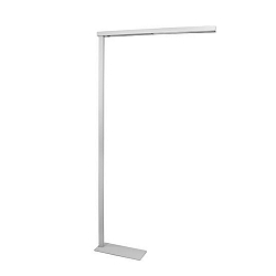 Lampadaire PERIA carr�, indirect, commutable LED IP20, argent