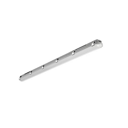 Luminaire pour locaux humides HUMID ONE - 149CM commutable, multipower, câblé en continu IP65, gris 