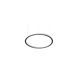 Luminaire � suspension DEVON � 80CM pour VDU, contr�lable par DALI IP20, couvert de poudre, blanc mat gradable