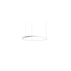 Luminaire � suspension ANDROS IN � 80CM contr�lable par DALI IP20, couvert de poudre, noir mat gradable
