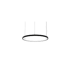 Luminaire � suspension ANDROS IN � 80CM contr�lable par DALI IP20, couvert de poudre, noir mat gradable