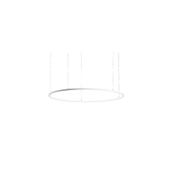 Luminaire � suspension ANDROS IN � 180CM contr�lable par Bluetooth IP20, couvert de poudre, blanc mat gradable