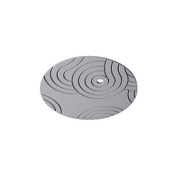 élément acoustique SILENTIUM (STRUCTURE) 59.5CM rond, asymétrique, gris clair