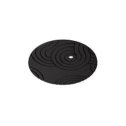 élément acoustique SILENTIUM (STRUCTURE) 59.5CM rond, asymétrique, noir