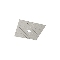 élément acoustique SILENTIUM (STRUCTURE) 89.5CM angulaire, symétrique, beige