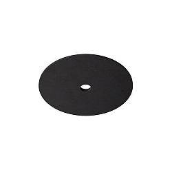 élément acoustique SILENTIUM (SMOOTH) 89.5CM rond, symétrique, noir