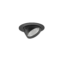 Plafonnier encastré ARTEMIS MICRO rond, direct IP20, noir gradable