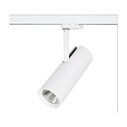 track spot IP20, glossy, white 