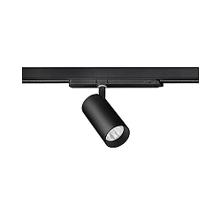 3-phase spot TRAXX MIDI round, rotatable IP20, black dimmable