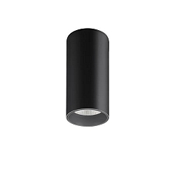 Downlight TRAXX MICRO rond, commutable LED IP20, noir  
