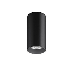Downlight TRAXX MINI rond, commutable LED IP20, noir  