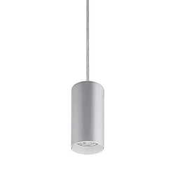 Luminaire � suspension TRAXX MINI rond, commutable LED IP20, argent 