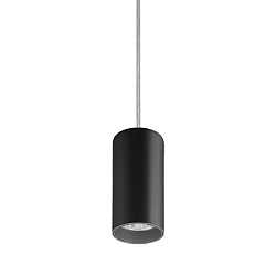 Luminaire � suspension TRAXX MINI rond, commutable LED IP20, noir 