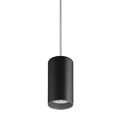 Luminaire � suspension TRAXX MIDI rond, commutable LED IP20, noir 