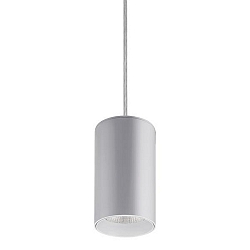 Luminaire � suspension TRAXX MAXI rond, commutable LED IP20, argent 