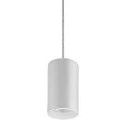 pendant luminaire TRAXX MAXI round, switchable LED IP20, silver 