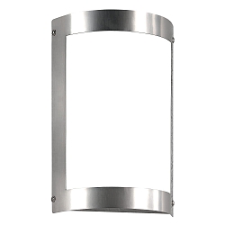 Luminaire mural d�ext�rieur 1 voie, langue, semi-circulaire, avec capteur IP44, acier inoxydable 