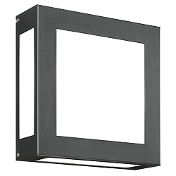 Luminaire mural d�ext�rieur AQUA LEGENDO carr�, avec d�tecteur de mouvement IP44