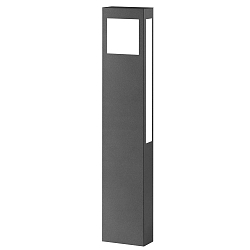 Lampadaire d’extérieur AQUA PAULO angulaire 2G11 IP44, anthrazit 
