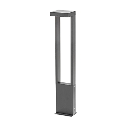 Lampadaire d’extérieur Bas, angulaire IP65, anthrazit